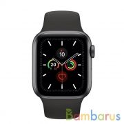 Часы Apple Watch Series 5 40 мм Aluminum Case with Sport Band Space Gray/Black (серый космос/черный) MWV82 | фото №0