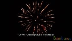 FD5001 CRACKLING WAVE TO RED WIRED TAIL | фото №0