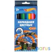 Цветные карандаши ХОТ ВИЛС 12цв, шестигран Умка в кор.20*12шт | фото №0