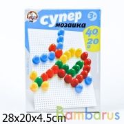 МОЗАИКА СУПЕР D20/40ЭЛ./5 ЦВЕТОВ в уп.16шт | фото №0