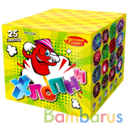 Русский салют РК7334 Батарея салютов Хлопни (1"х25) Фейерверк | фото №0