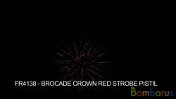 fr4138 BROCADE CROWN RED STROBE PISTIL 4 шт | фото №0