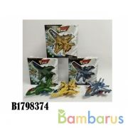 Самолет на бат. свет+звук, цвет в ассорт. 5617 в кор. в кор.2*24шт | фото №0