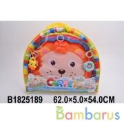 Коврик детский мягкий с погремушками 828 в сумке в кор.18шт | фото №0