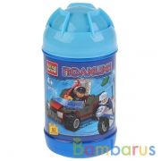 Конструктор "Город мастеров" полиция: погоня, с фигурками, 92дет. в банке (русс. уп.) в кор.2*72шт | фото №0