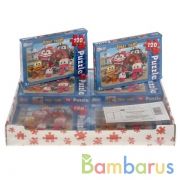 Робот трейнс. Пазлы классические в коробке. Пазл 120 деталей. Умные игры в уп.8шт в кор.8уп | фото №0