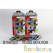 Набор из 4-х металл машин, в ассорт. XL804 в кор. в кор.4*108наб | фото №0