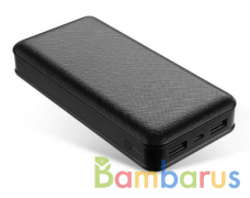 Внешний аккумулятор Joyroom D-M197 PLUS Stylish series power bank (20000mAh) (Черный) | фото №0