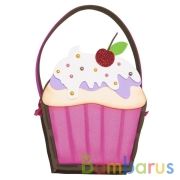 НАБОР ДЛЯ ТВОРЧЕСТВА СУМКА "ПИРОЖЕНКА" в кор.8шт | фото №0