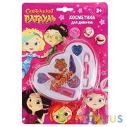Косметика для девочек "СКАЗОЧНЫЙ ПАТРУЛЬ" тени с блестками, помада, блистер МИЛАЯ ЛЕДИ в кор.2*180шт | фото №0