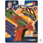 Бластер стреляет мягкими пулями, на блистере ТМ "ИГРАЕМ ВМЕСТЕ" в кор.2*72шт | фото №0