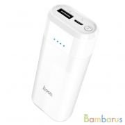 Внешний аккумулятор Hoco B35A 5200 mAh (Белый) | фото №0