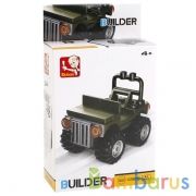 КОНСТРУКТОР ПЛАСТ. МАШИНА, 41ДЕТ. В КОР. в кор.144шт | фото №0