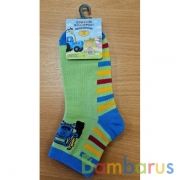 Носки детские Синий ТРАКТОР для мальчика р-р 12 в кор.60пар | фото №0