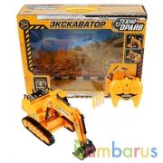 Экскаватор на р/у на аккум., USB-провод, в русс. кор. 42*32*13см ТЕХНОДРАЙВ в кор.12шт | фото №0