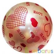 Мяч 22см, цвет в ассорт. в пак. в кор.500шт | фото №0