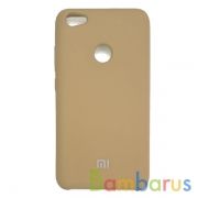 Силиконовый чехол Silky and Soft-Touch Xiaomi Redmi Note 5A Prime (Gold) | фото №0