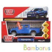 ТМ Технопарк. Машина металл "TOYOTA HILUX", длина 12см,свет+звук, инерц,В АССОРТ в кор. в кор.2*36шт | фото №0