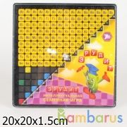 ИГРА "ЭРУДИТ" ЖЕЛТЫЕ ФИШКИ в кор.25шт | фото №0