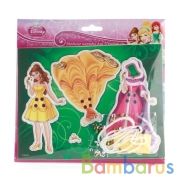 НАБОР Д/ТВОРЧЕСТВА "MULTIART" DISNEY МОДНЫЕ НАРЯДЫ ДЛЯ ПРИНЦЕССЫ, 3 ДИЗАЙНА В АССОРТ. в кор.4*48шт | фото №0