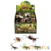 РЕПТИЛИИ И НАСЕКОМЫЕ "ИГРАЕМ ВМЕСТЕ" 11 АСС. 6" С  ХЭНТЭГОМ В ДИСПЛЕЕ (РУСС. УП.) УП-99ШТ в кор.2уп | фото №0