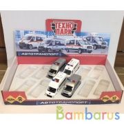 Машина металл ГАЗЕЛЬ next/ford transit, 12см.,дв.,баг.,инер, асс. дисп. Технопарк уп-12шт в кор2*4уп | фото №0