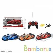 Машина р/у на аккум., со светом в ассорт. QF037-4 в кор. в кор.60шт | фото №0