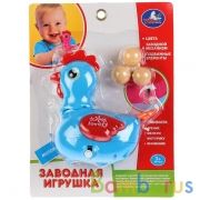 ЗАВОДНАЯ ИГРУШКА "УМКА" КУРОЧКА НА БЛИСТЕРЕ (РУСС. УП.) в кор.2*48шт | фото №0