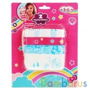 НАБОР ДЛЯ ПУПСА ТМ "КАРАПУЗ", 2 ПАМПЕРСА НА БЛИСТЕРЕ (РУСС. УП.) в кор.2*84шт | фото №0