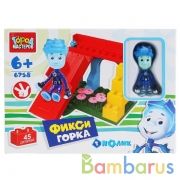 КОНСТРУКТОР "ГОРОД МАСТЕРОВ" ФИКСИКИ "ГОРКА НОЛИКА" В РУСС. КОР. в кор.64шт | фото №0