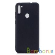 Чехол силиконовый Silicon Cover для Samsung A11/М11 (Черный) | фото №0