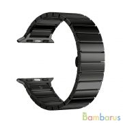 Ремешок Deppa Band Steel для Apple Watch 38/40 mm, нержавеющая сталь (Черный) | фото №0