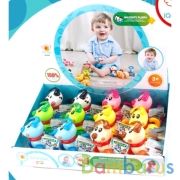 Игрушка заводная собачка, в ассорт. 629 в дисплее уп-12шт в кор.2*15уп | фото №0