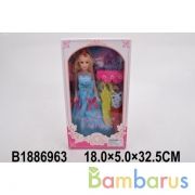 Кукла 29см с набором одежды, в ассорт. 1518A в кор. в кор.2*48шт | фото №0