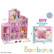 Дом для кукол, с аксесс. DSJ589-1 в кор. в кор.12шт | фото №0