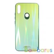 Чехол накладка Aurora Glass для Xiaomi Redmi 7 (Зеленый - бледно зеленый) | фото №0