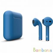 Беспроводные наушники Apple AirPods 2 Color (без беспроводной зарядки чехла) Синий | фото №0