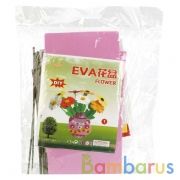 НАБОР ДЛЯ РУКОДЕЛИЯ, ВАЗА С ЦВЕТАМИ, В АССОРТ. В ПАК. в кор.400шт | фото №0