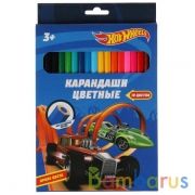 Цветные карандаши ХОТ ВИЛС 18цв, шестигран Умка в кор.20*8шт | фото №0