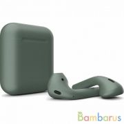 Беспроводные наушники Apple AirPods 2 Color (беспроводная зарядка чехла) Темно-Зеленый | фото №0