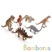 ДИНОЗАВРЫ "ИГРАЕМ ВМЕСТЕ" 6 АСС. 12-14" С ХЭНТЭГОМ В ДИСПЛЕЕ (РУСС. УП.) УП-24ШТ в кор.1уп | фото №0