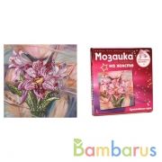 МОЗАИКА ИЗ ПАЙЕТОК НА ХОЛСТЕ "ЛИЛИИ"  в кор.6шт | фото №0