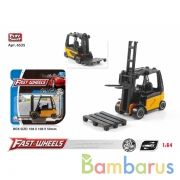 Машина металл. погрузчик в блистере в кор.2*108шт | фото №0