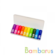 Батарейки Xiaomi Mi Rainbow ZI5 типа AA 10шт. 1.5V | фото №0