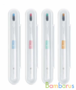 Набор зубных щеток Xiaomi Dr.Bei Bass Toothbrush (Travel Pakage, 4 шт.) | фото №0