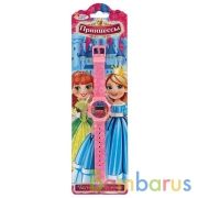 Часы принцессы на блистере (русс. уп.) 29*8,5*2см Играем вместе в кор.4*120шт | фото №0
