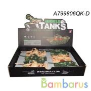 Машина инерц. танк свет+звук, в ассорт. в дисплее уп-6шт в кор.2*12уп | фото №0