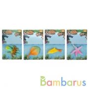 Игрушка пластизоль растущая, подводный мир, в ассорт. в пак. на карт. уп-20шт в кор.200уп | фото №0