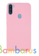 Чехол силиконовый Silicon Cover для Samsung А11 (Розовый песок) | фото №0