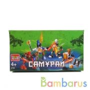 КОНСТРУКТОР "ГОРОД МАСТЕРОВ" "САМУРАИ" МИНИ НАБОР В КОР. В ДИСПЛЕЕ (РУСС. УП.) УП-8ШТ в кор.2*12уп | фото №0